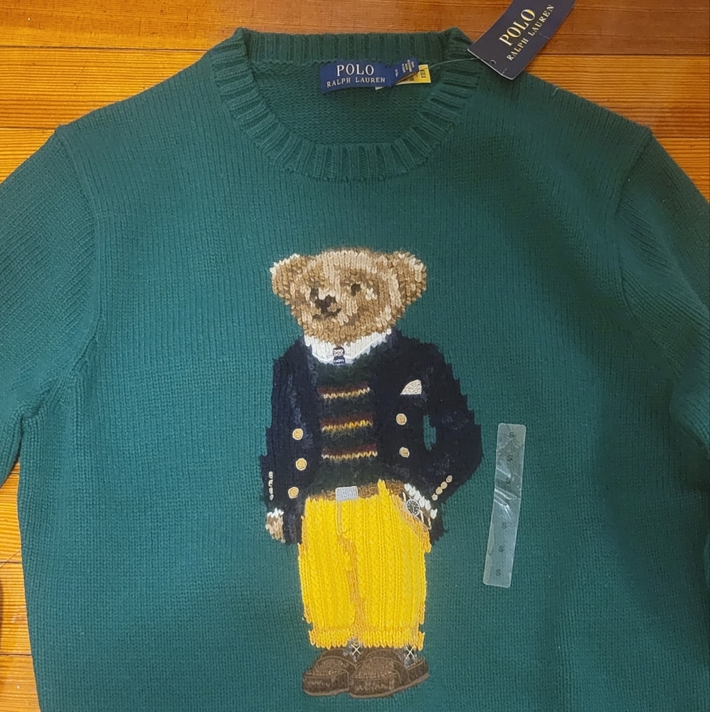 Ralph Lauren bear sweater